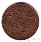 Бельгия 5 сантимов 1852