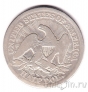 США 1/2 доллара 1853