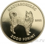 Венгрия 2000 форинтов 2022 Венгерская пастушья собака Муди