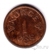 Норвегия 1 оре 1953