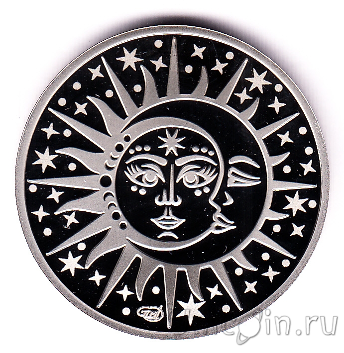 Жетон СПМД серии "Знаки зодиака"- Лев. Интернет-магазин монет UniCoin