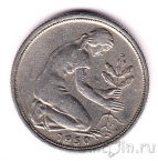 Германия 50 пфеннигов 1950 (F)