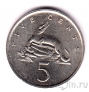 Ямайка 5 центов 1975