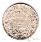 Боливия 20 сентаво 1886
