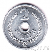Венгрия 2 филлера 1957