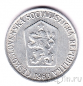 Чехословакия 5 геллеров 1963
