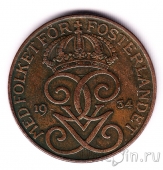 Швеция 5 оре 1934