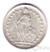 Швейцария 2 франка 1946