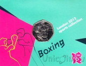 Великобритания 50 пенсов 2011 Бокс (в карте)