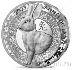 Франция 10 евро 2023 Год кролика