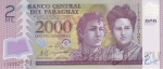 Парагвай 2000 гуарани 2011