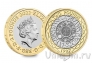 Великобритания 2 фунта 2022 25 лет монете 2 фунта