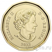 Канада 1 доллар 2022 Александр Грейам Белл (цветная)