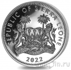 Сьерра-Леоне 1 доллар 2022 Павиан