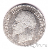 Франция 50 сантимов 1865 (К)