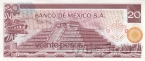 Мексика 20 песо 1972