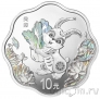 Китай 10 юань 2023 Год кролика (серебро)