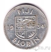 Фиджи 1 флорин 1934