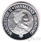 Дания 200 крон 2000 60 лет со дня рождения Королевы Маргрете II