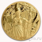 Самоа 20 центов 2021 Афина