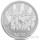 Великобритания 2 фунта 2022 Рок-группа The Rolling Stones (серебро)
