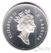 Канада 50 центов 1997 Собаки Канады - Канадская эскимосская собака