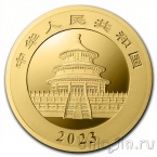 Китай 10 юань 2023 Панда (1 грамм золота)