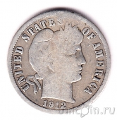 США 1 дайм 1912 (S)