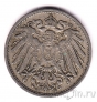 Германская Империя 10 пфеннигов 1906 (D)