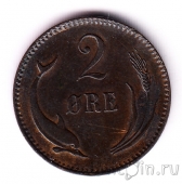 Дания 2 оре 1883