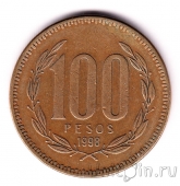 Чили 100 песо 1998