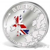 Острова Кука 1 доллар 2016 Brexit