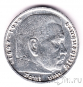 Германия 5 марок 1939 Гинденбург (J)