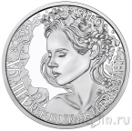 Австрия 10 евро 2023 Незабудка (серебро, proof)