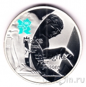 Великобритания 5 фунтов 2009 Цитата Уильяма Шекспира