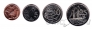 Каймановы острова набор 4 монеты 2008