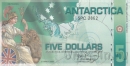 Антарктика 5 долларов 2008