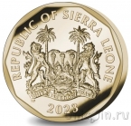 Сьерра-Леоне 1 доллар 2023 Лев (вирениум)