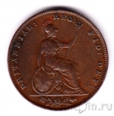 Великобритания 1 фартинг 1852