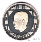 Бельгия 500 франков 1990 60 лет со дня рождения Короля Бодуэна (BELGIEN)