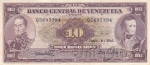 Венесуэла 10 боливаров 1961