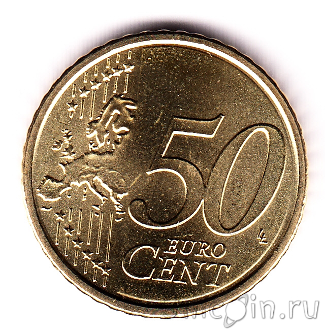 Сан-Марино 50 центов 2023. Интернет-магазин монет UniCoin
