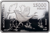 Венгрия 15000 форинтов 2023 Национальный парк Хортобадь (серебро)