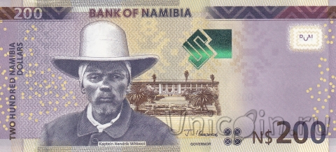 Намибия 200 долларов 2022