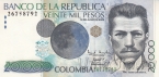 Колумбия 20000 песо 2003