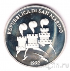 Сан-Марино 500 лир 1992 Олимпийские Игры в Барселоне (proof)