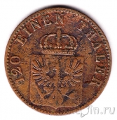 Пруссия 3 пфеннига 1865