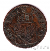 Пруссия 2 пфеннига 1860