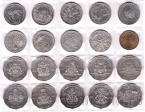 Австралия набор 20 монет 2001 100 лет конфедерации