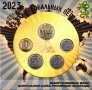 Россия набор разменных монет 2023 + жетон 
